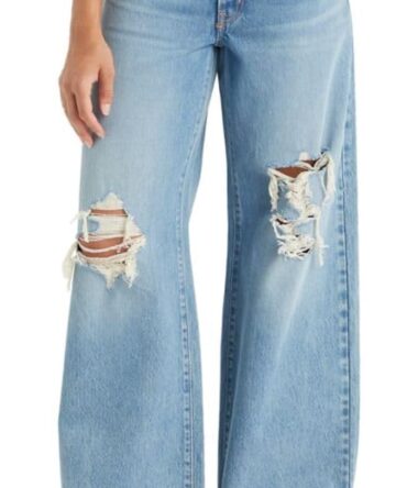 Women's  Baggy Wide Leg Jean (Also Available in Plus)